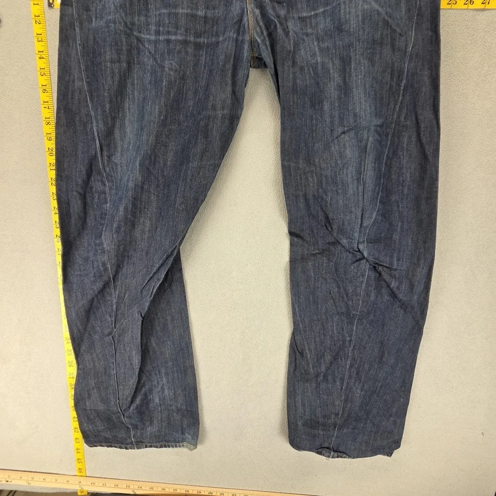 Vintage Levis Engineered Jeans Mens 36x32 Blue Buckle Back Twisted Dark Wash